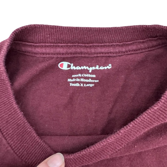 Maroon, long sleeve Virginia Tech T-shirt size youth extra large - Picture 3 of 6